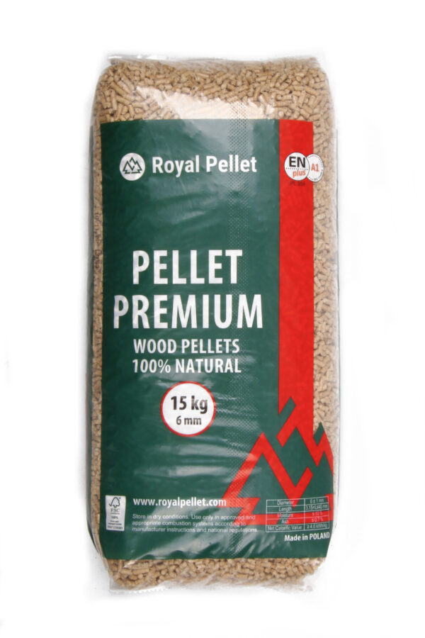 🇵🇱 Royal Premium 6mm Træpiller 1050kg