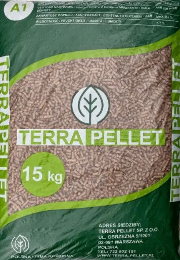 🇵🇱 Terra Premium 8 mm træpiller 1050kg